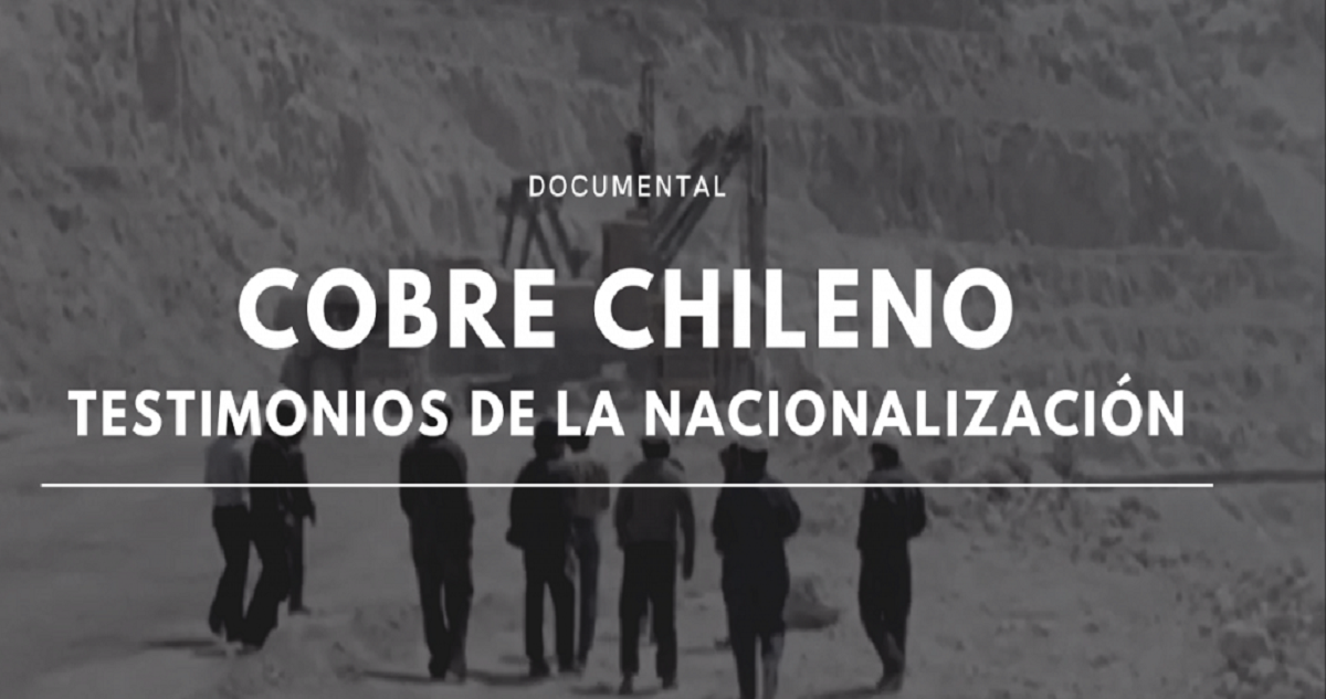 afiche cobre chileno