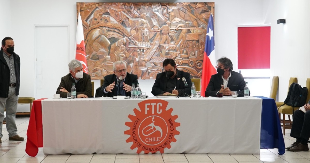 Presidente de directorio de Codelco dialogó con trabajadores del cobre sobre expectativas conjuntas