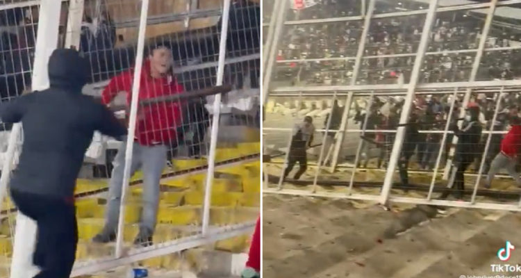 Colo Colo vs River Plate: incidentes se registraron en el Monumental.