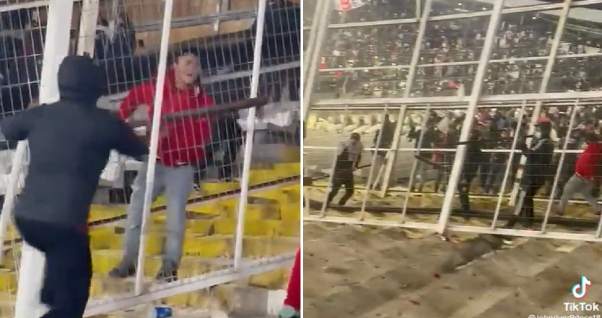 Colo Colo vs River Plate: incidentes se registraron en el Monumental.