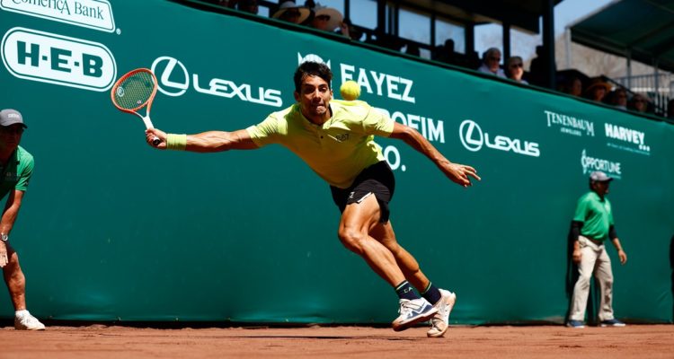 Cristian Garin en el ATP de Houston.