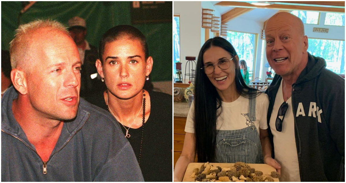 Demi Moore y Bruce Willis