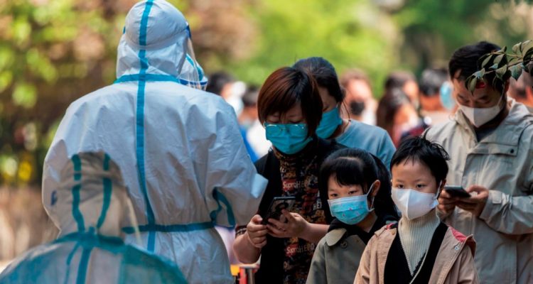 Confinamiento en Shanghái