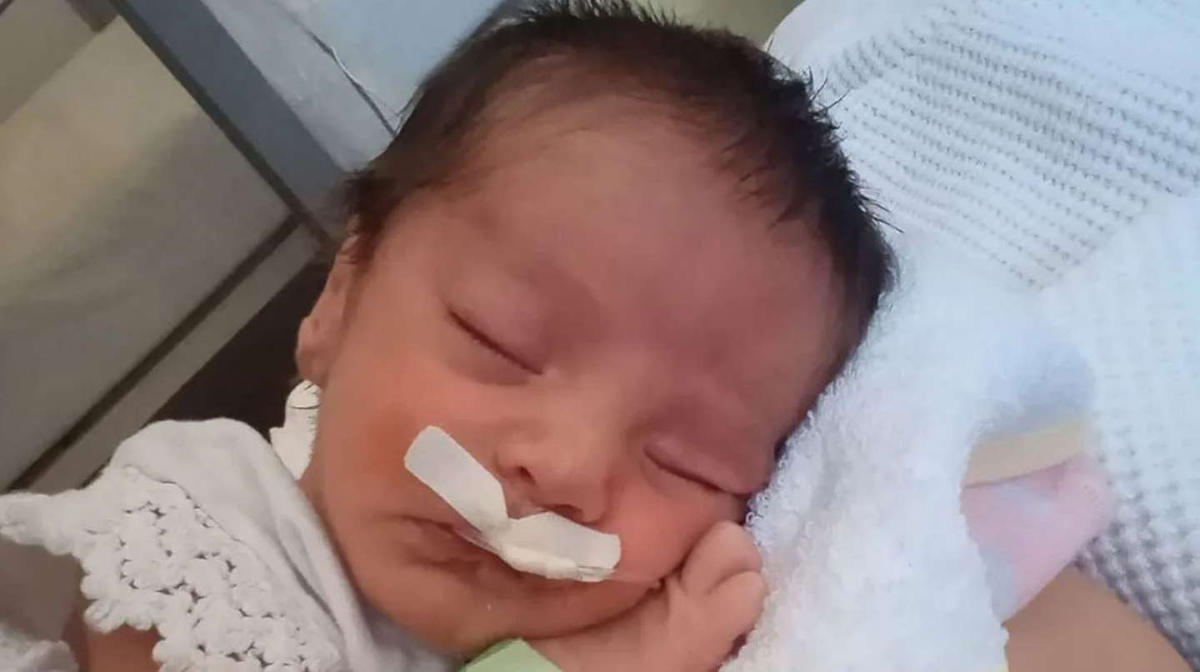 Emma Pilar estaba próxima a cumplir dos meses de vida cuando fue estrangulada presuntamente por su padre.