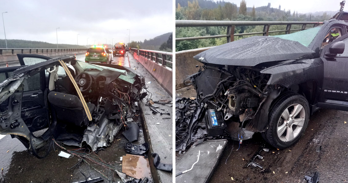 Conductor que protagonizó fatal choque en Mulchén no tenía licencia y estaba drogado con cocaína