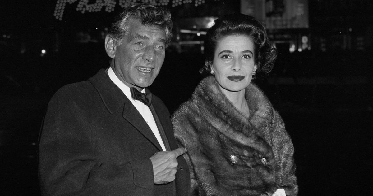 Felicia Montealegre y Leonard Bernstein