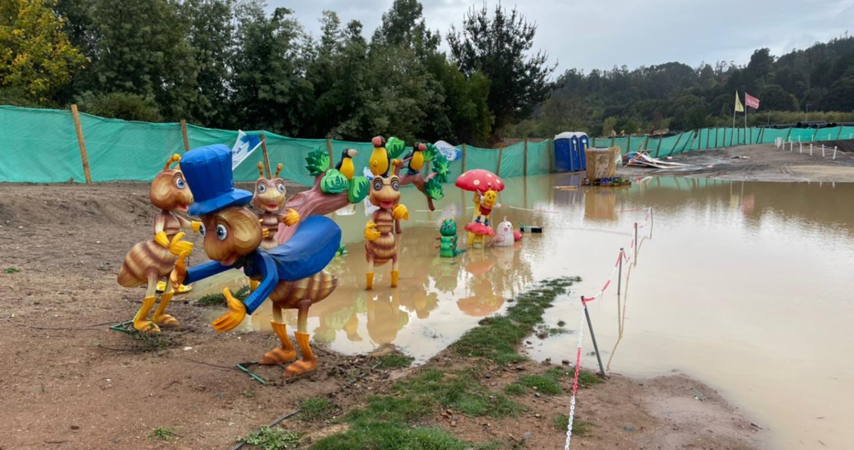 Cerrado Fesiluz por precipitaciones