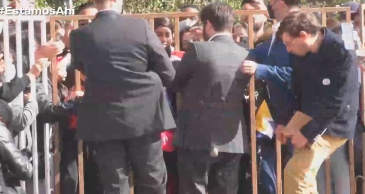 Confirman fecha de formalización para hombre acusado de lanzar piedra al presidente Boric