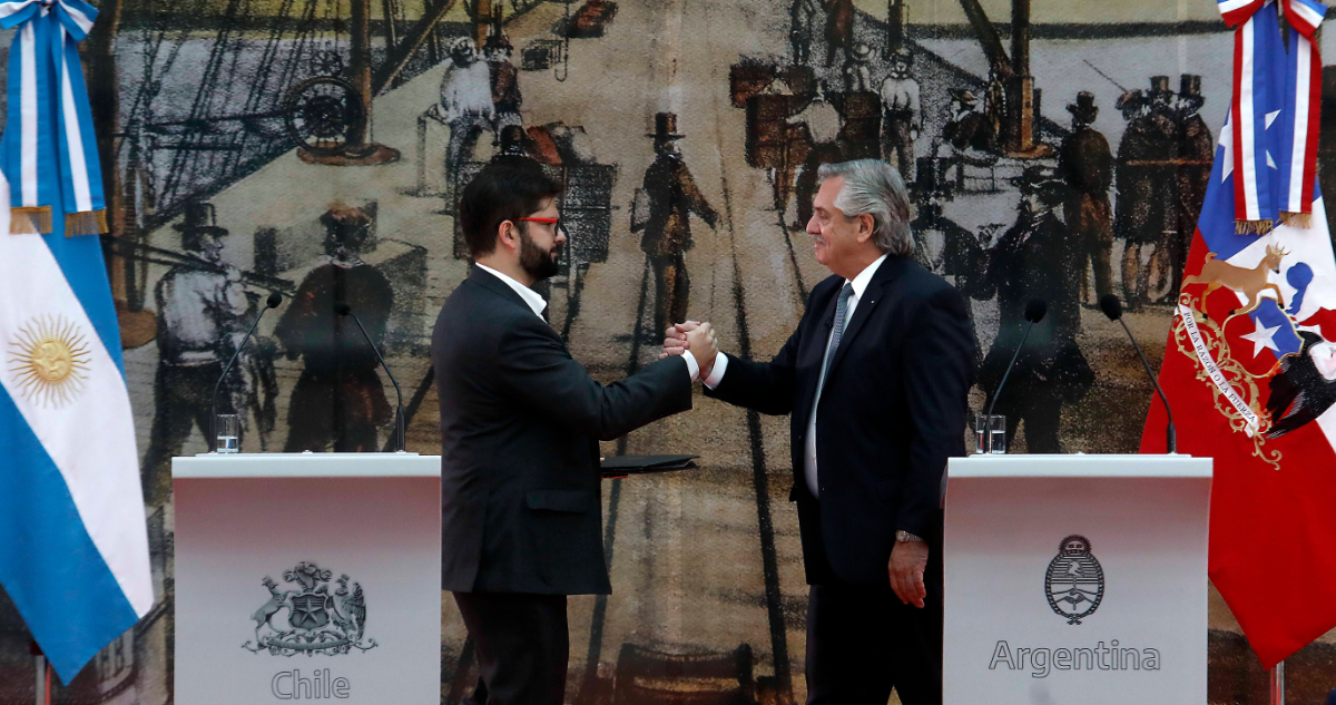 gabriel boric y alberto fernandez