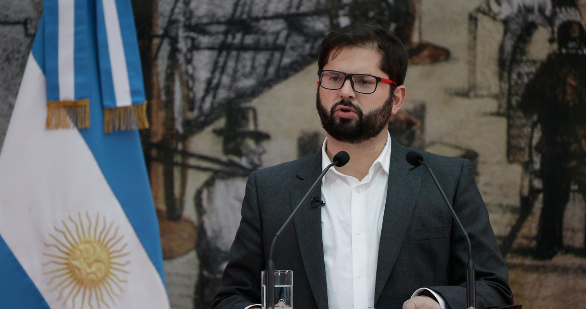 gabriel boric tras visita en argentina