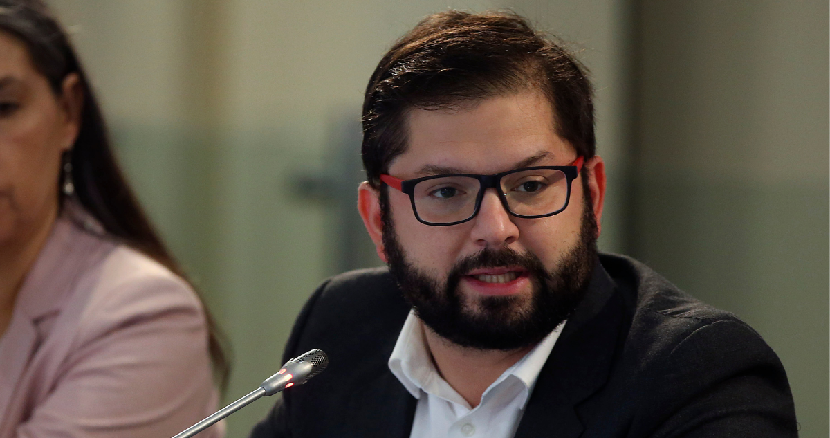 gabriel boric muestra preocupación por aumento de rechazo