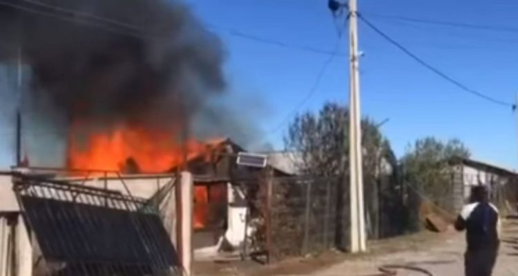 incendio destruye radio Maule