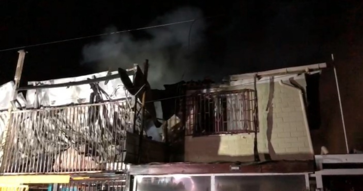 Incendio deja a una niña muerta en Pudahuel