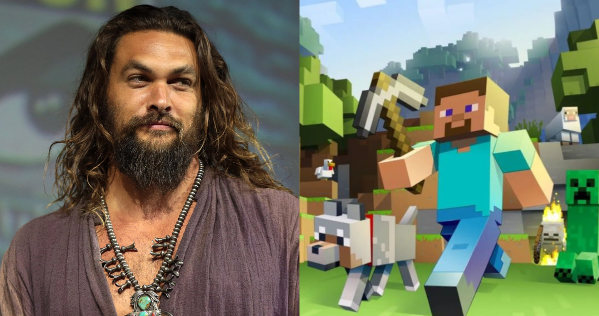 Jason Momoa en película de Minecraft