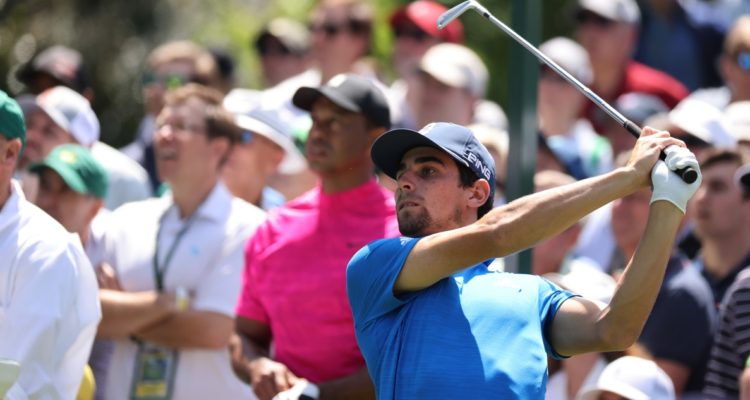 Joaquín Niemann en el Masters.