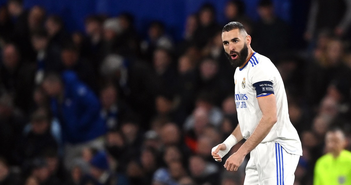 Karim Benzema vs Chelsea.