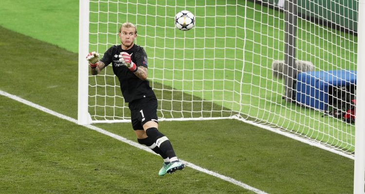 Loris Karius en la final de Champions League 2017-2018.
