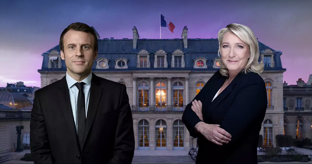 Emmanuel Macron y Marine Le Pen