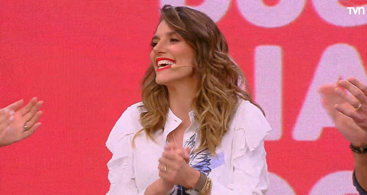 María Luisa Godoy despidiendose de Buenos Días a Todos