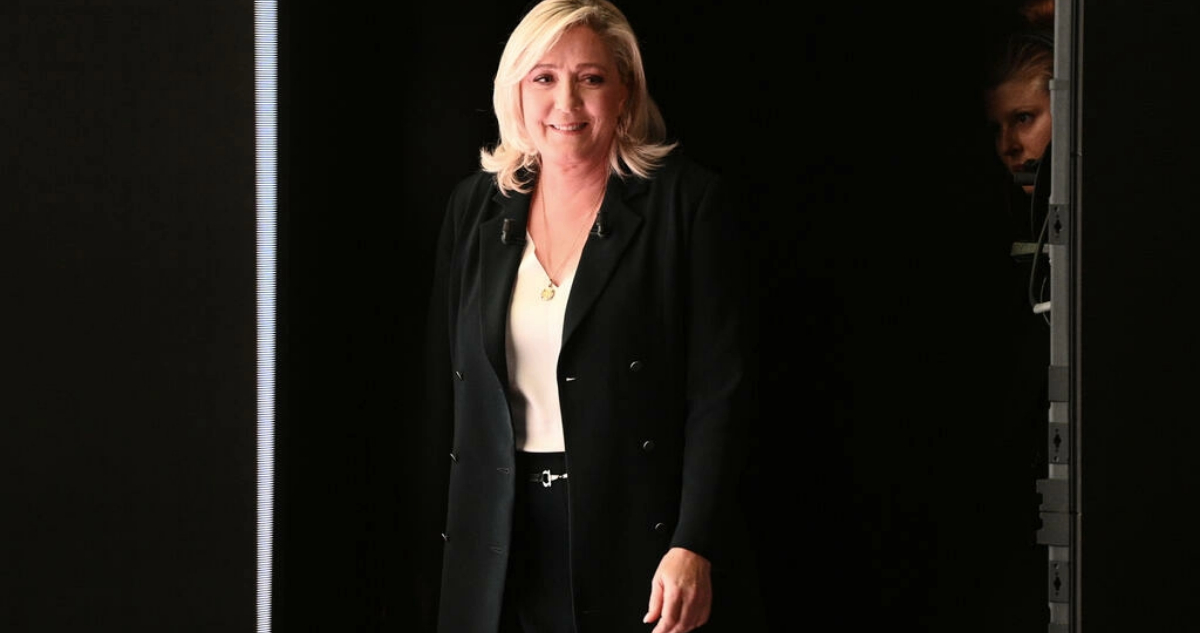 Marine Le Pen, la cara “simpática” de la extrema derecha en Franciac
