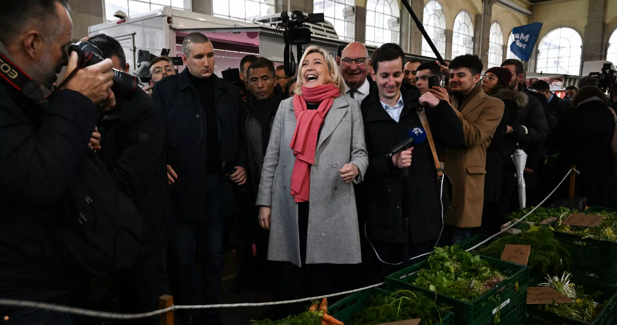 Marine Le Pen: la cara "simpática" de la extrema derecha en Francia