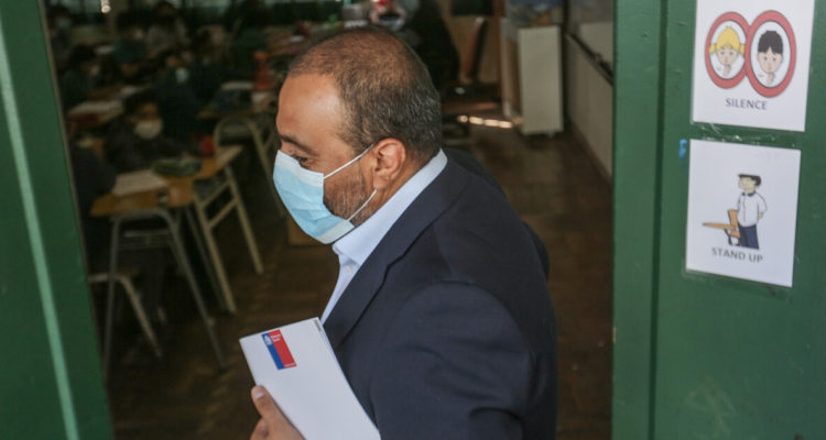 Marco Antonio Ávila, jefe del Ministerio de Educación