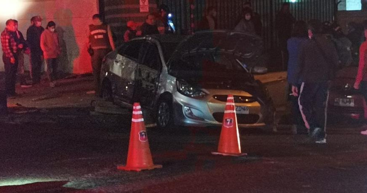 Dos mujeres heridas deja colisión al oriente de Talca.