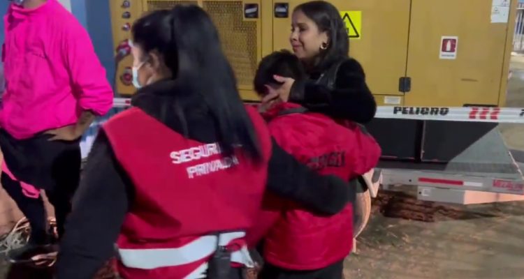 Niño herido por bengala