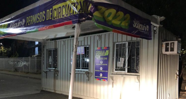 Delincuentes robaron en punto de pago de permisos de circulación de San Joaquín