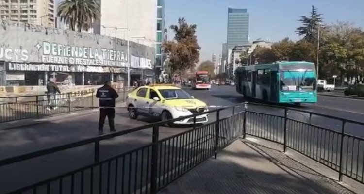 Pasajero aplicación muere en Santiago