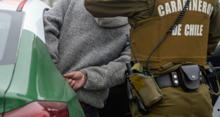 Persecución por un abordazo termina con tres detenidos y una mujer atropellada en San Bernardo