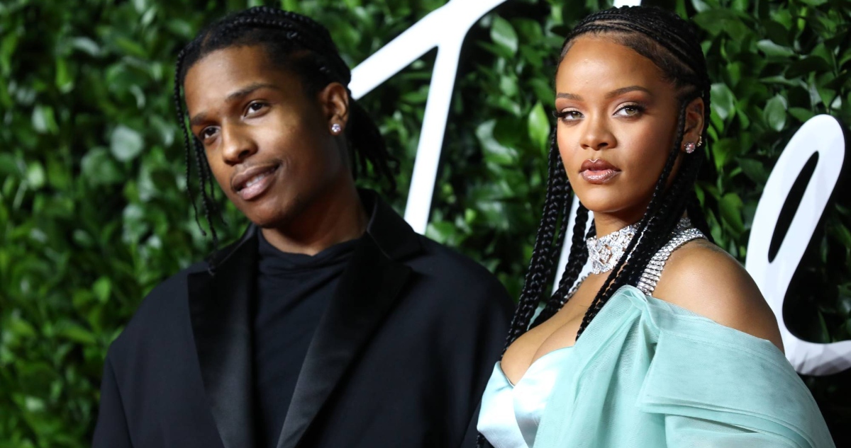 a$ap rocky y rihanna