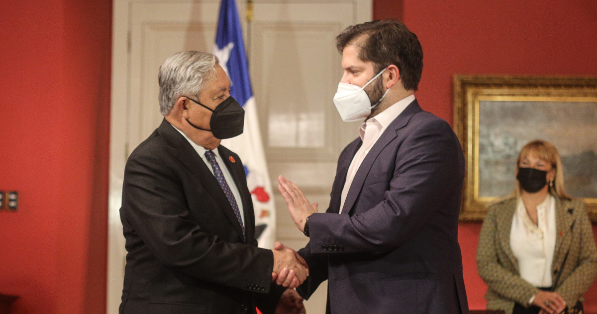 presidente de la suprema y gabriel boric