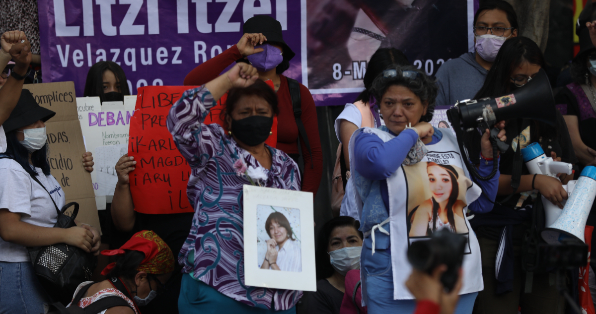 Protestas en México por el femicidio de Debanhi Escobar y las desapariciones de mujeres