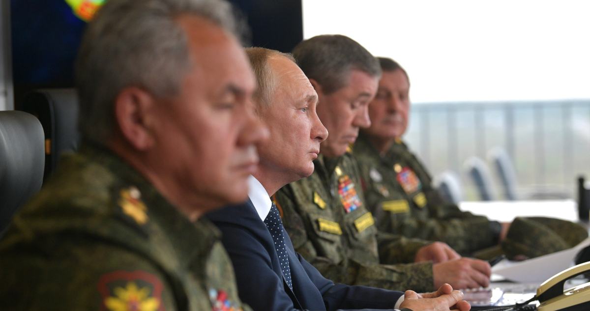 Contexto de Putin en pruebas militares.