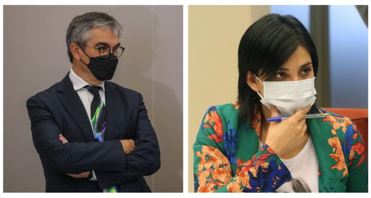 Foto conjunta de Marcel y Cariola por quinto retiro