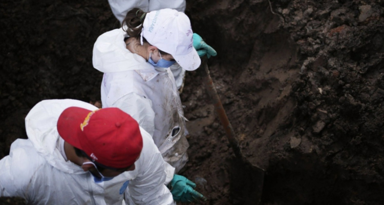 Unidad de búsqueda de personas desaparecidas en Colombia.