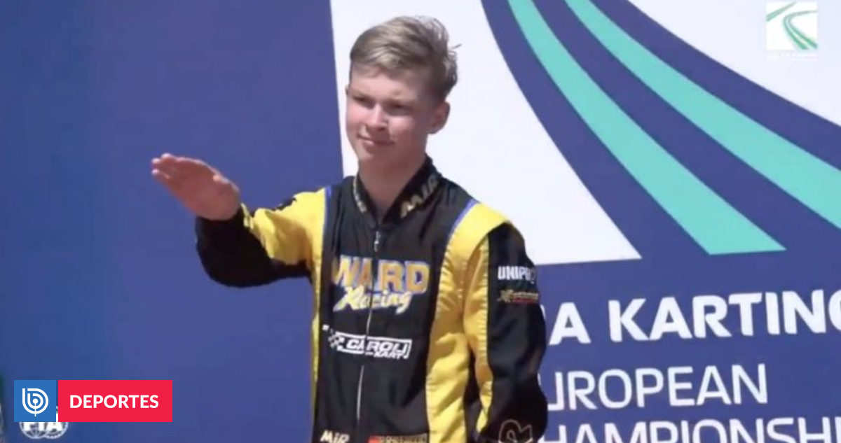 Il pilota russo sorprende con il saluto nazista in piena cerimonia di premiazione: la FIA annuncia le indagini |  Sport