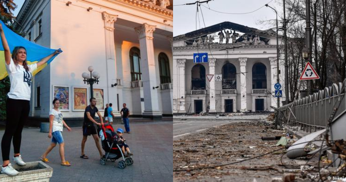 Mariúpol: el antes y el después de una ciudad bombardeada y destruida por Rusia