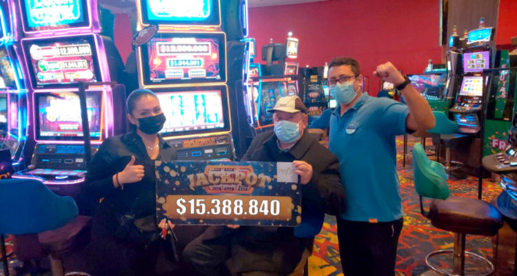 Ganador en Casino Dreams Valdivia