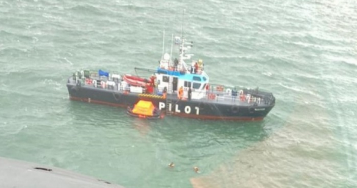 Tripulantes chinos se arrojan al Estrecho de Magallanes para pedir refugio: arriesgan expulsión