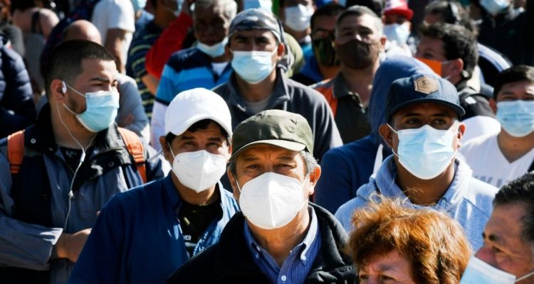 Uso de mascarillas en Chile