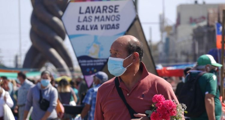 Uso obligatorio de mascarilla en Chile