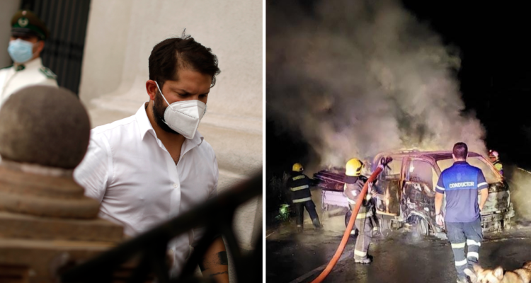 Víctimas de la violencia exigen a Boric visitar La Araucanía