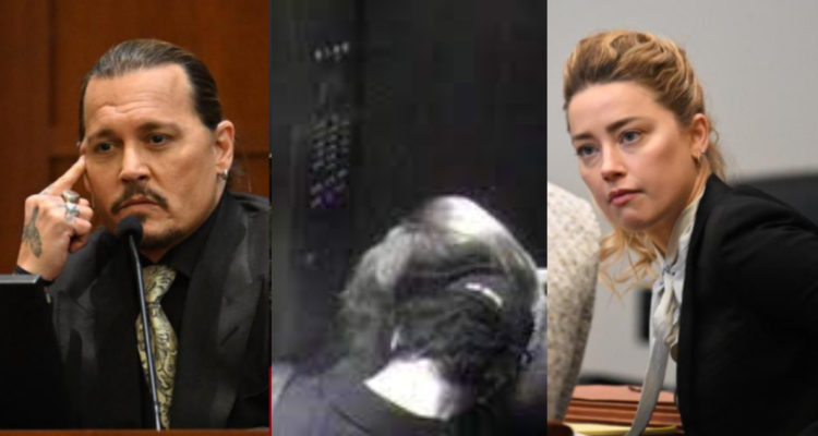 Johnny Depp, Amber Heard y caotura del comentadovideo