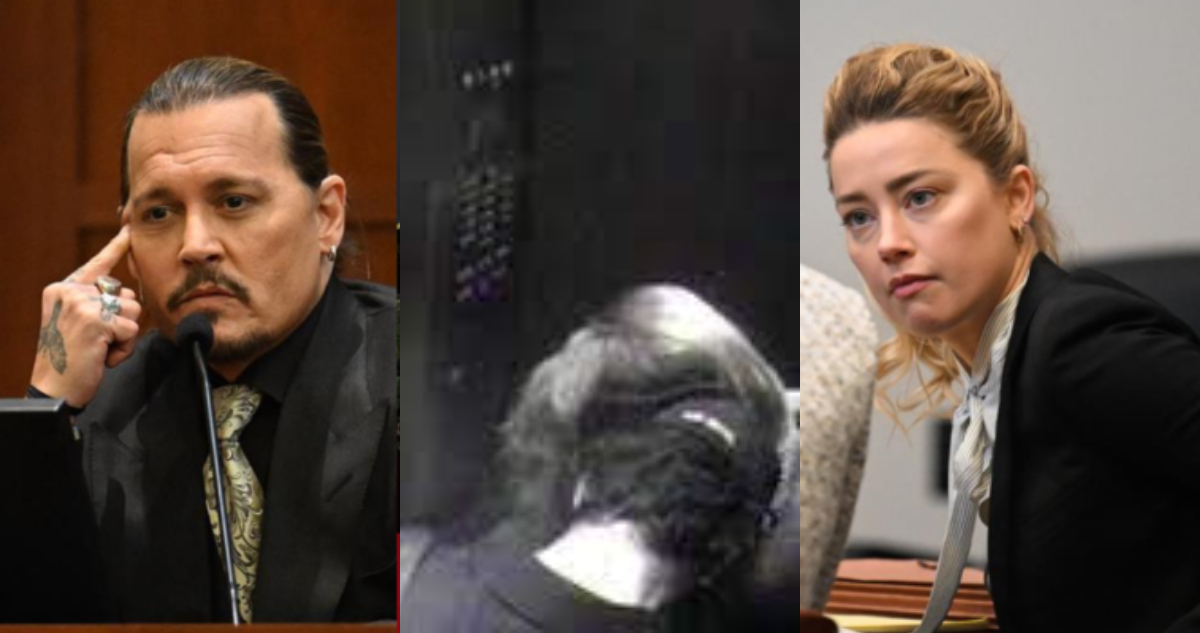 Johnny Depp, Amber Heard y caotura del comentadovideo
