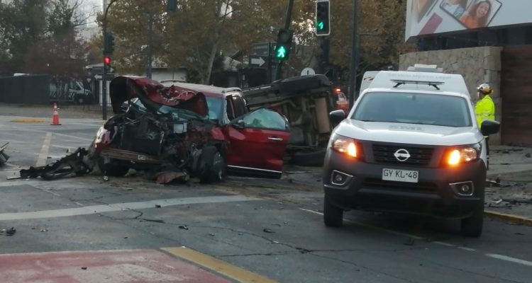 Un muerto y tres heridos deja accidente de tránsito en Providencia