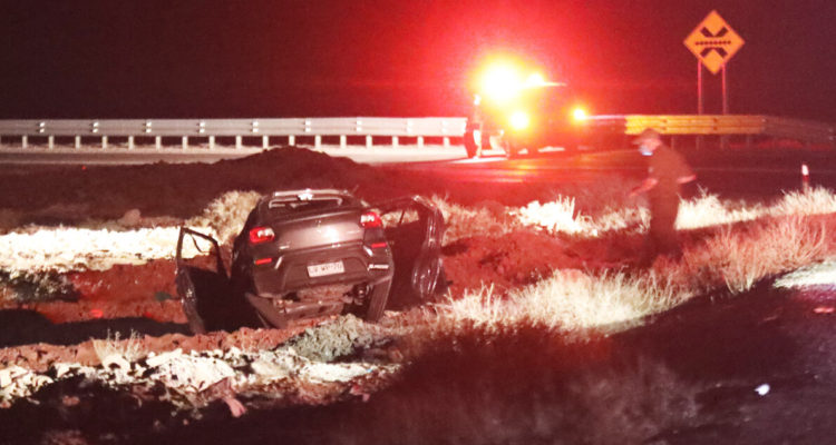 Un fallecido deja violento accidente de tránsito en ruta que une Quillón con Cabrero