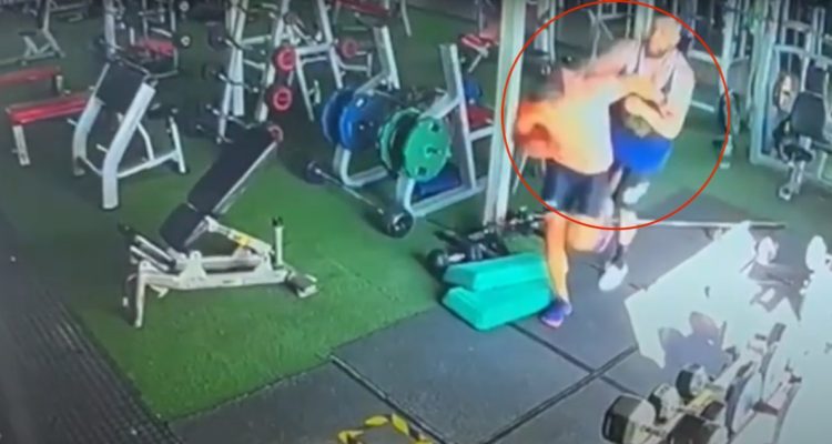 Agresión a joven en gimnasio