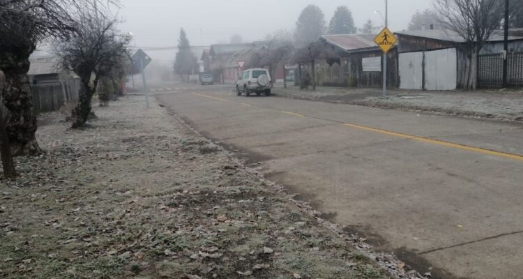 Mantienen Alerta Temprana por heladas. ola de frío y bajas temperaturas en La Araucanía